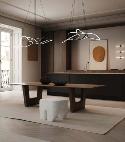 Lamp 101 Copenhagen - Ghost Chandelier Mini Burned Black