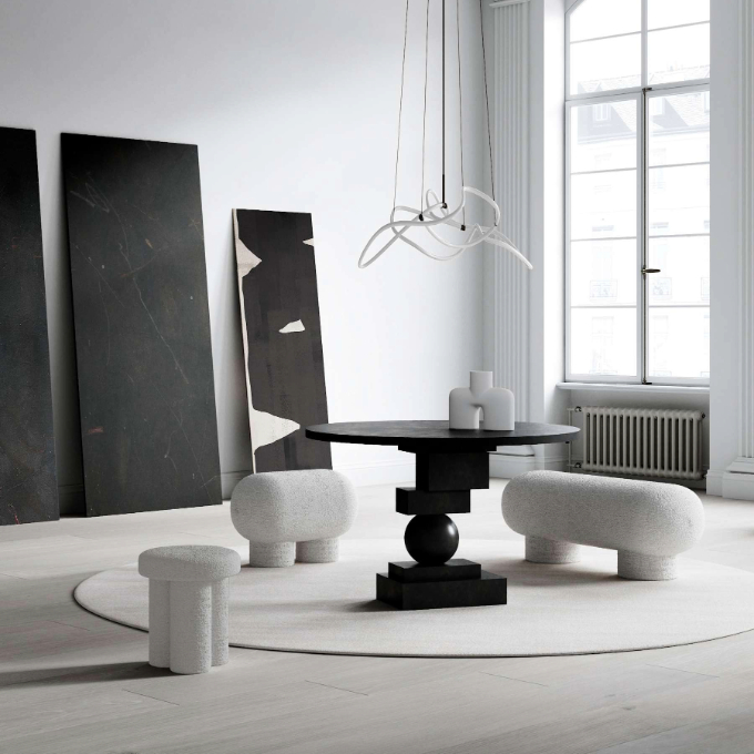 Lamp 101 Copenhagen - Ghost Chandelier Mini Neon Подвесные  - 2