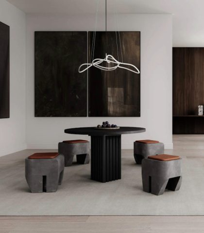Lamp 101 Copenhagen - Ghost Chandelier Mini Chrome