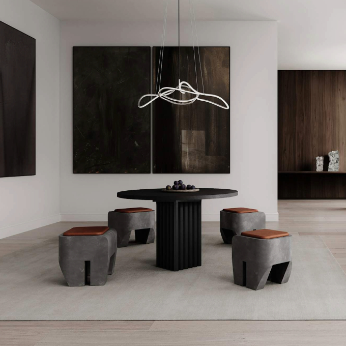 Lamp 101 Copenhagen - Ghost Chandelier Mini Chrome Подвесные  - 2