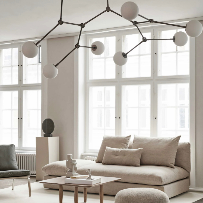 Lamp 101 Copenhagen - Drop Chandelier Bulp Подвесные  - 4