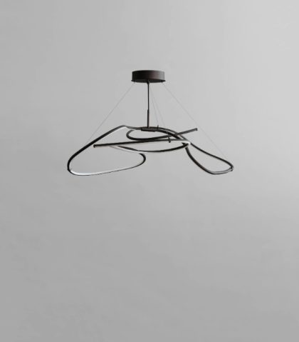 Lamp 101 Copenhagen - Ghost Chandelier Mini Burned Black