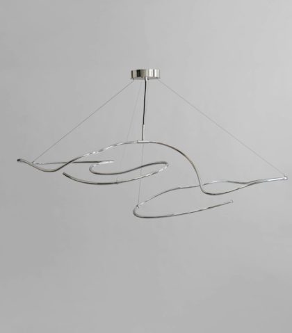 Lamp 101 Copenhagen - Ghost Chandelier Big Chrome