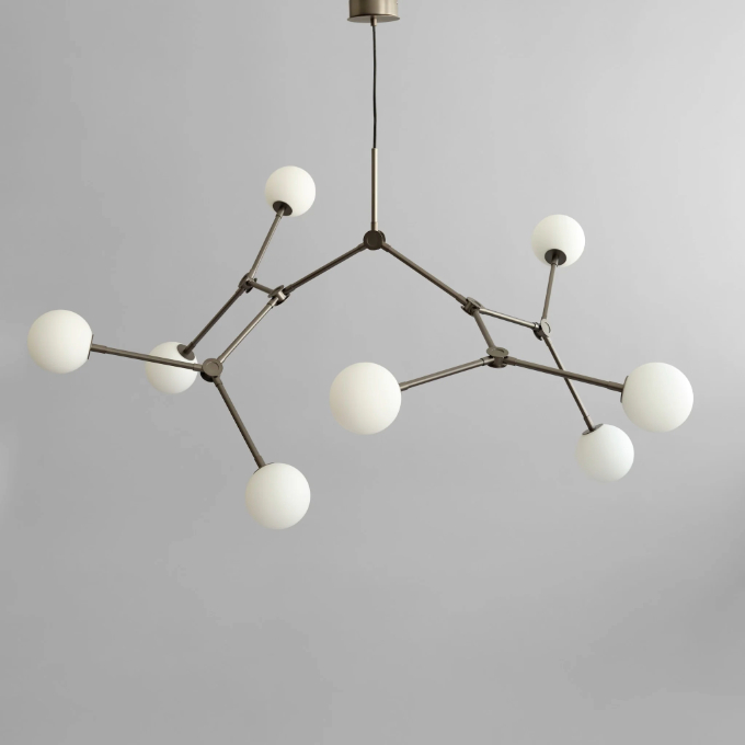 Lamp 101 Copenhagen - Drop Chandelier Bulp Grande Подвесные  - 1