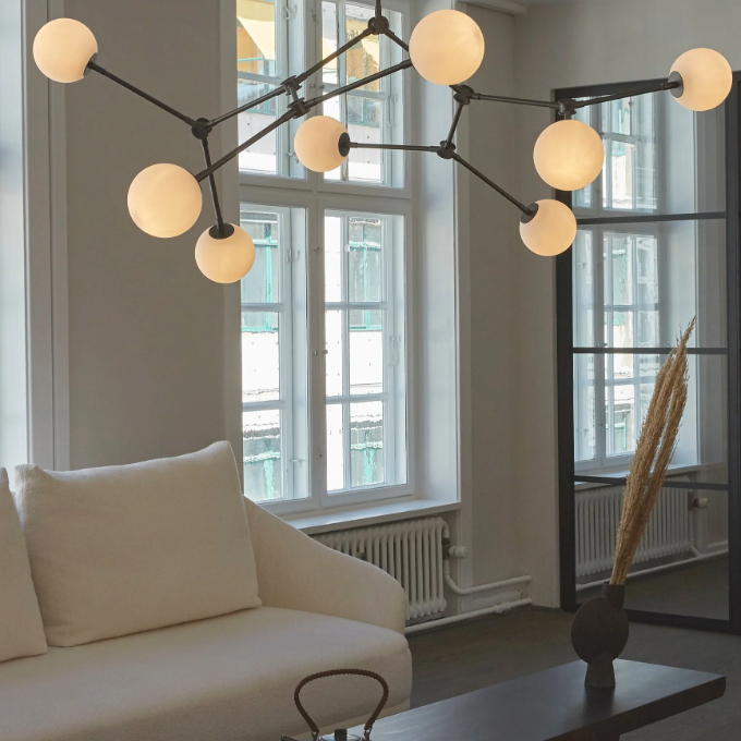 Lamp 101 Copenhagen - Drop Chandelier Bulp Подвесные  - 3
