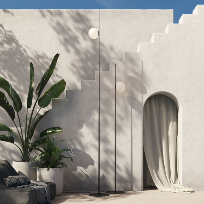 Lamp Karman - Atmosphere floor indoor/outdoor  - 4