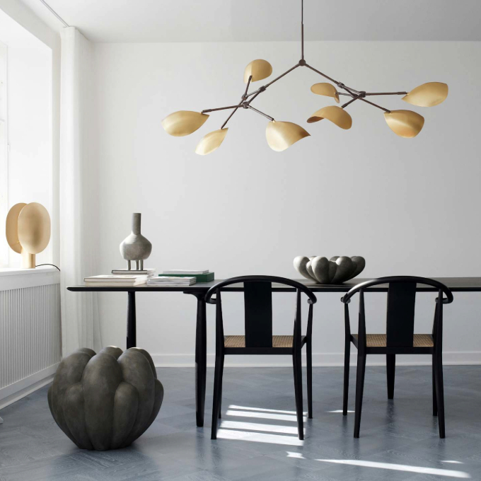 Lamp 101 Copenhagen - Stingray Chandelier Brass Подвесные  - 3