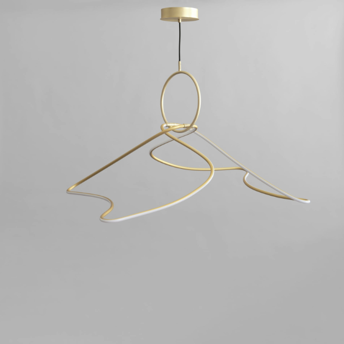 Lamp 101 Copenhagen - Kumo Chandelier Big Brass Подвесные  - 1