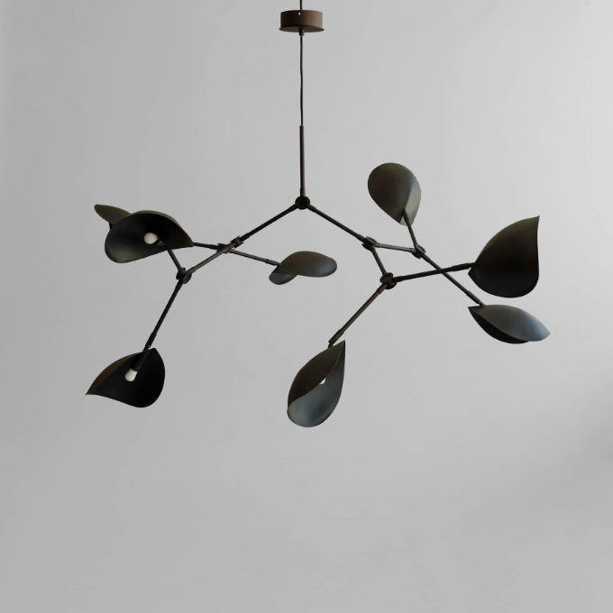Lamp 101 Copenhagen - Stingray Chandelier Burned Black Подвесные  - 3