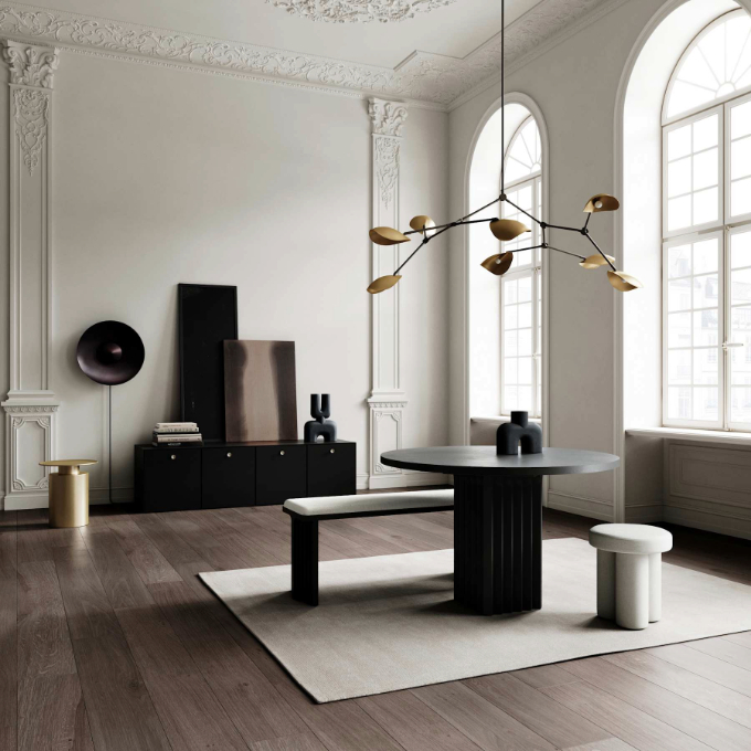 Lamp 101 Copenhagen - Stingray Chandelier Brass Подвесные  - 2