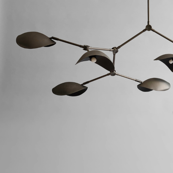 Lamp 101 Copenhagen - Stingray Chandelier Bronze Подвесные  - 3