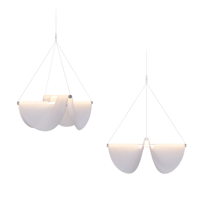 Lamp Moooi - Drape light Pendant  - 4