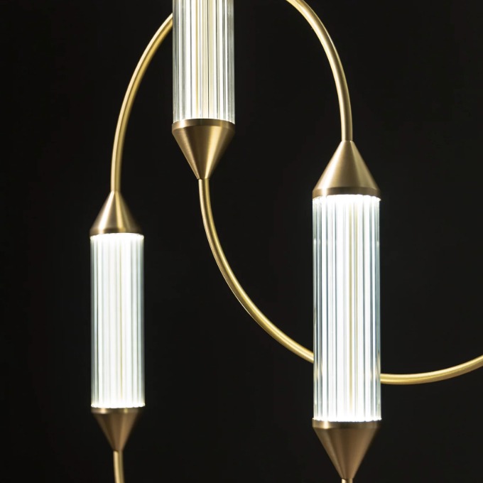 Lamp GIOPATO&COOMBES - Cirque Chandelier Weave Small Подвесные  - 2