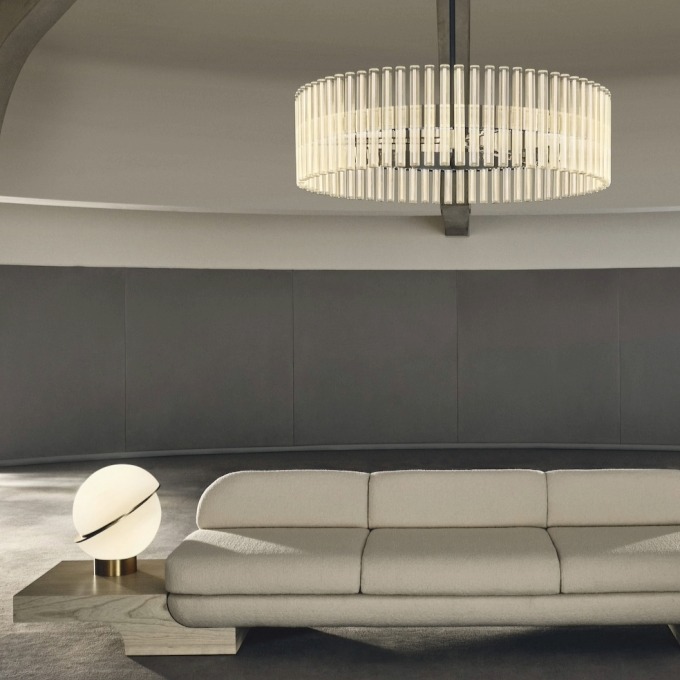 Lamp Lee Broom - Aurora Ring 5 Pendant  - 4