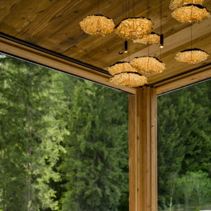 Lamp Catellani & Smith - Gold Moon Chandelier Подвесные  - 5