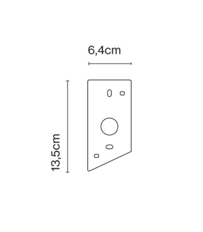 Ground fixation plate x 1