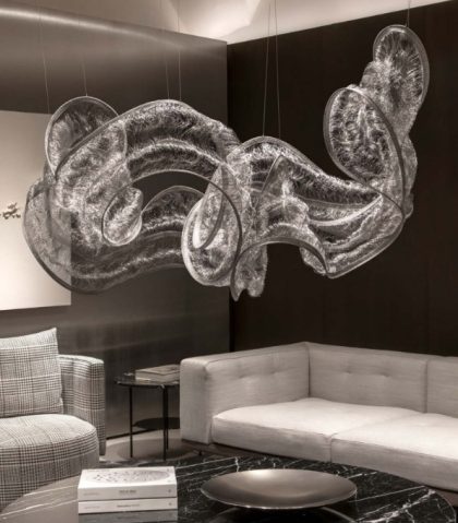 Suspended sculpture Terzani - Genesis