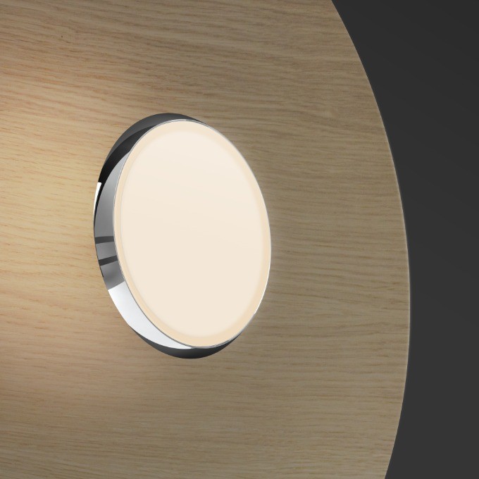 Lamp Pablo Designs - Sky Dome flush wood  - 2