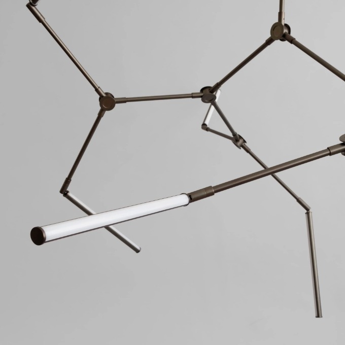 Lamp 101 Copenhagen - Stick Chandelier Подвесные  - 4