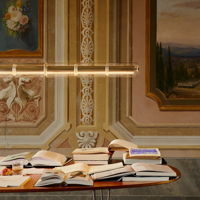 Lamp Flos - Luce Cilindrica Подвесные  - 1