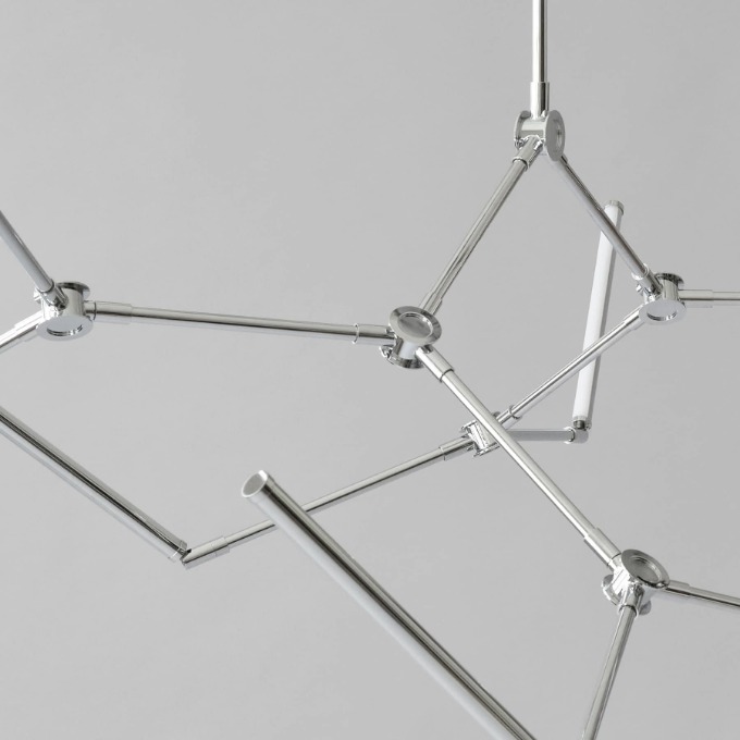 Lamp 101 Copenhagen - Stick Chandelier Подвесные  - 6