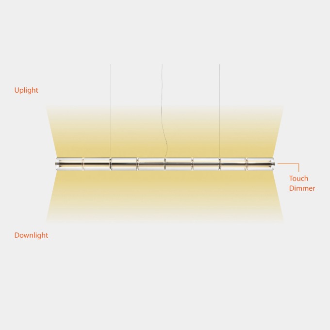 Lamp Flos - Luce Cilindrica Подвесные  - 7