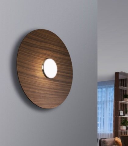 Šviestuvas Pablo Designs – Sky Dome flush wood