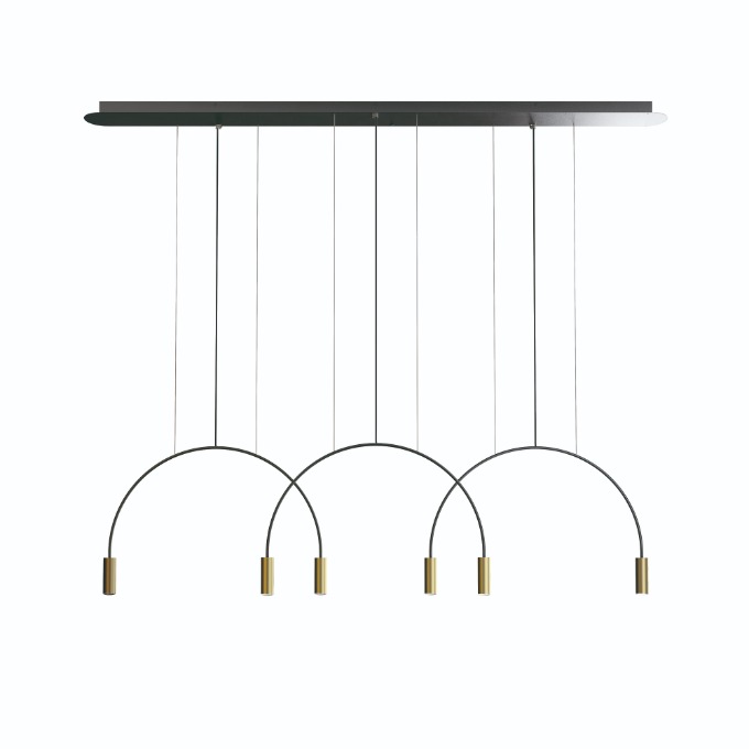 Lamp Estiluz - Volta L165S3D Pendant  - 1