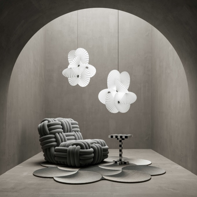 Lamp Moooi - Serpentine Light Pendant  - 1