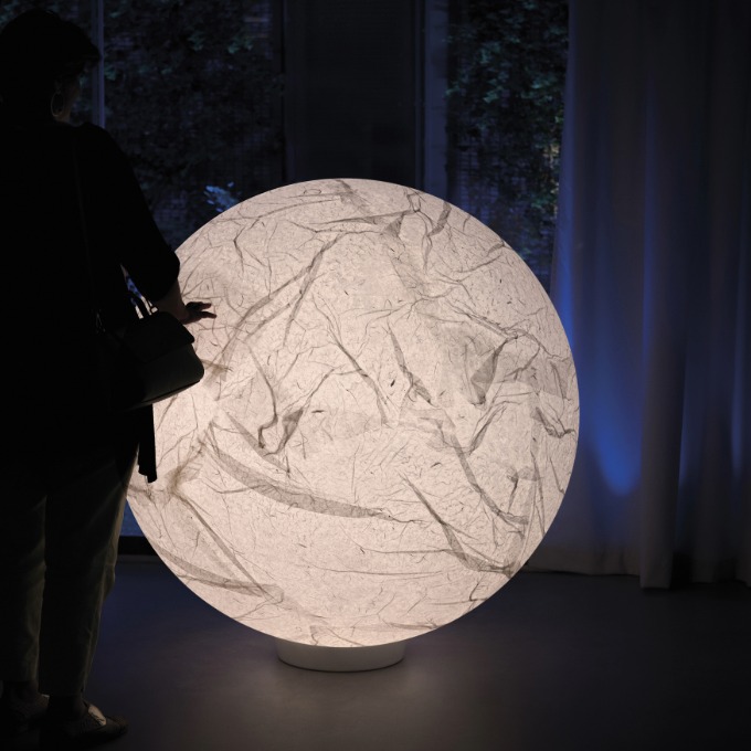Lamp Davide Groppi - Moon 80 F/120 F Напольные  - 3