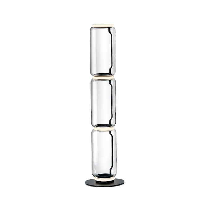 Šviestuvas Flos – Noctambule Floor 3 Low Cylinder Small Base Pastatomas šviestuvas  - 2