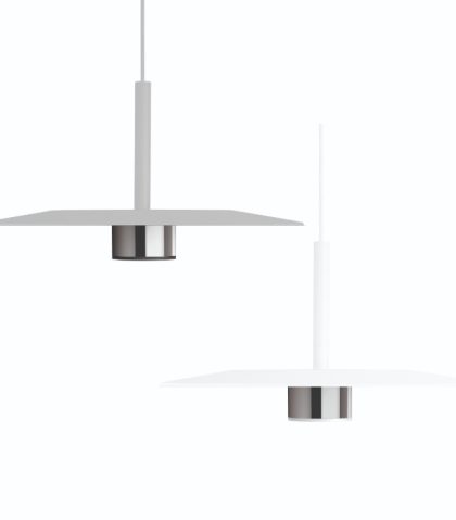 Chrome accessory for Zenit lamp