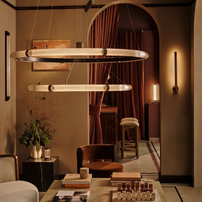 Lamp J.Adams & Co - Strata circular Подвесные  - 8