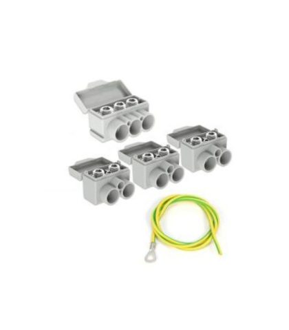 Connection terminals [set includes 3 double 2.5-35mm2, 1 triple 2.5-35mm2, ground wire]