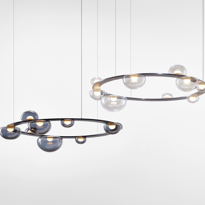 Lamp Bomma - Dew Drops circle Pendant - 1 Lamp Bomma - Dew Drops circle Pendant - 1