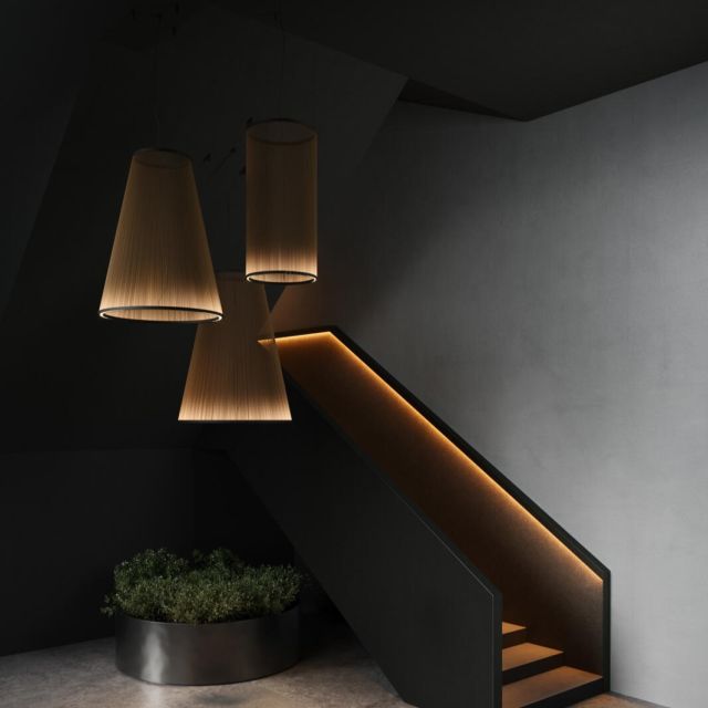 Lightweight and Dynamic Sculptures of Light | Array by Vibia
